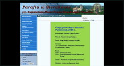 Desktop Screenshot of parafia.sierakow.pl